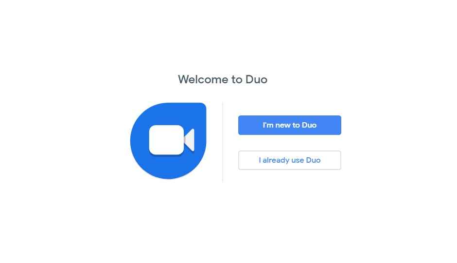 Google Duo for web is now live