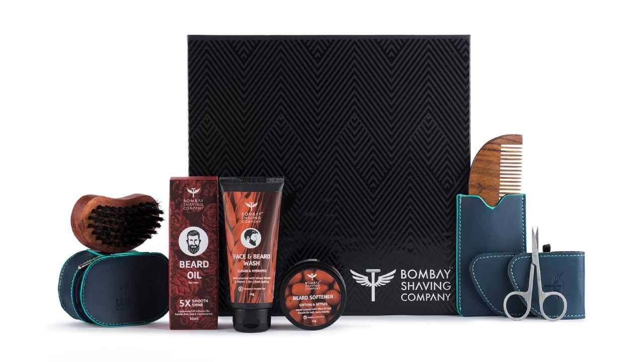 Beard grooming kits for men