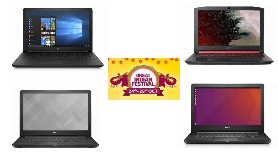 Amazon Great Indian Festival Sale day 3: Top laptops deals