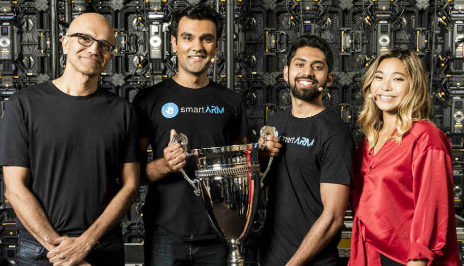 Canada’s smartARM declared winners of 16th Microsoft Imagine Cup tournament, Indian team gets special prize