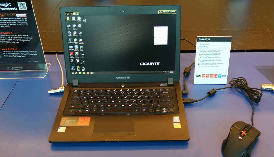 Computex 2015: Gigabyte shows off its new gaming laptops Computex 2015: Gigabyte shows off its new gaming laptops