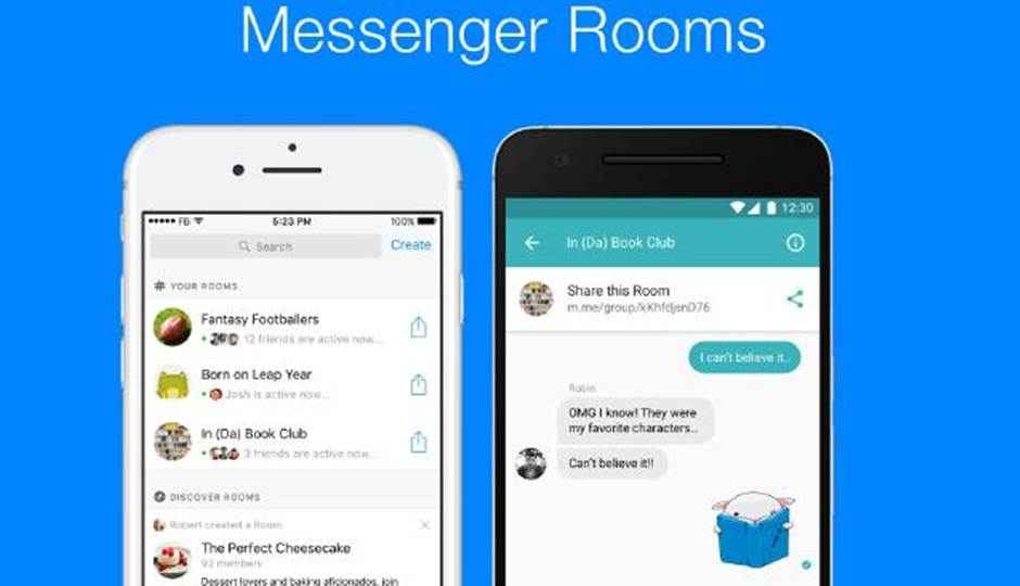 Facebook announces Rooms for public chats in Messenger