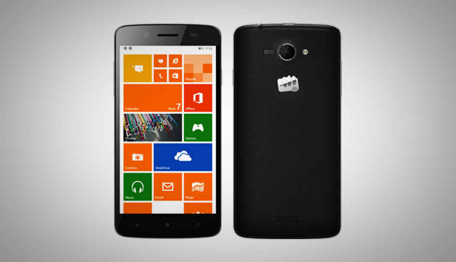 Micromax launches 2 Windows Phones in India for under Rs. 10K