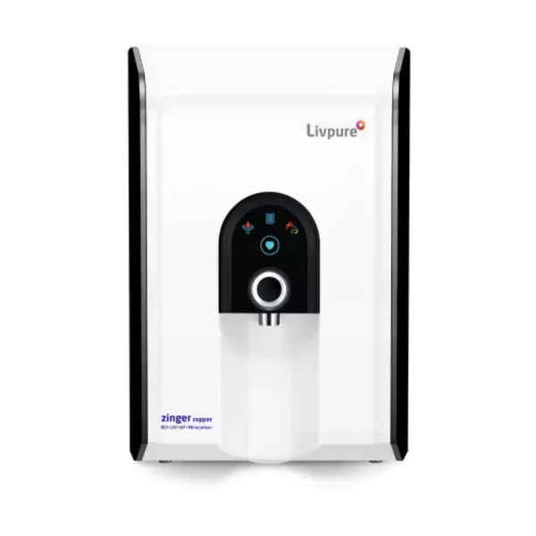 LIVPURE LIV-ZINGER-CU-2K 6.5 L RO + UV + UF + Minerals Water Purifier