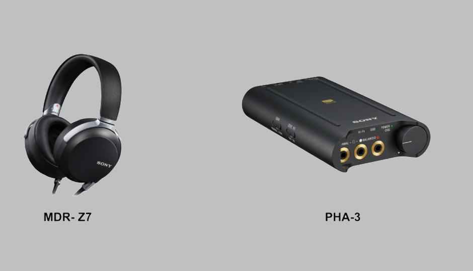 Sony launches MDR Z7 headphones, PHA-3 amplifier