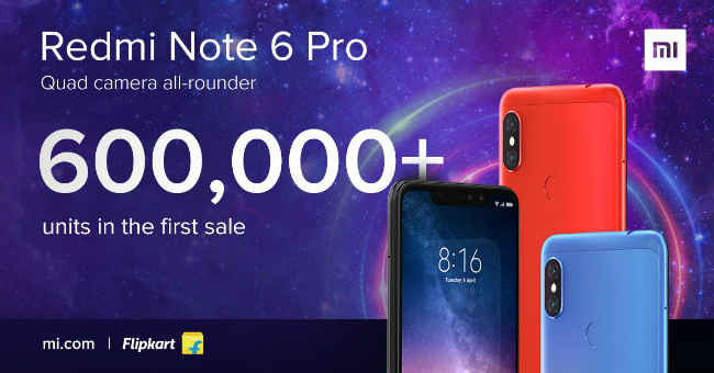 28 नोव्हेंबरला Redmi Note 6 Pro विकत घेण्याची अजून एक संधी