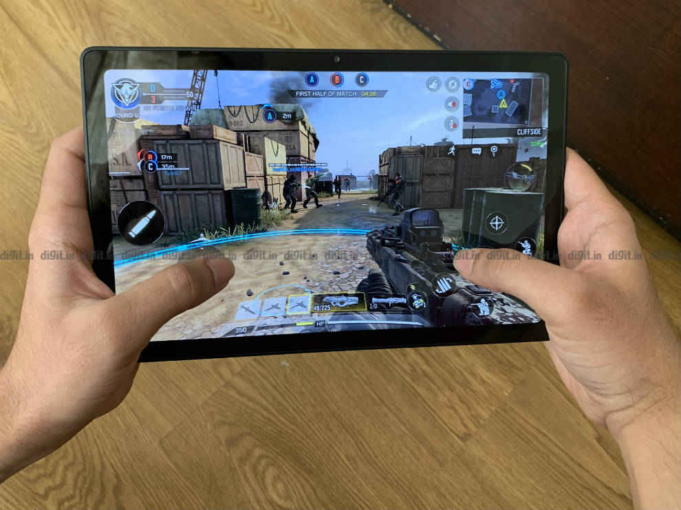 The Samsung Galaxy tab A7 can play games well