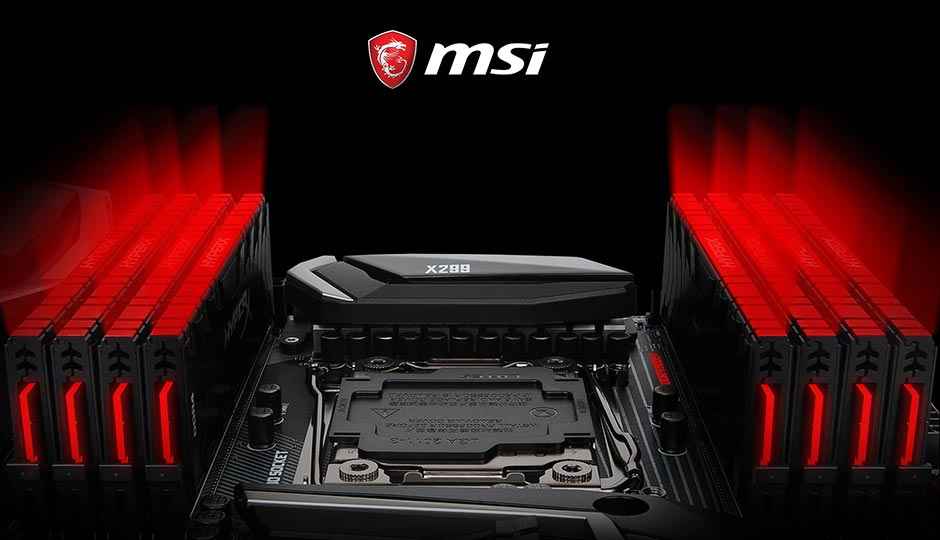 MSI launches new X299 series gaming motherboards