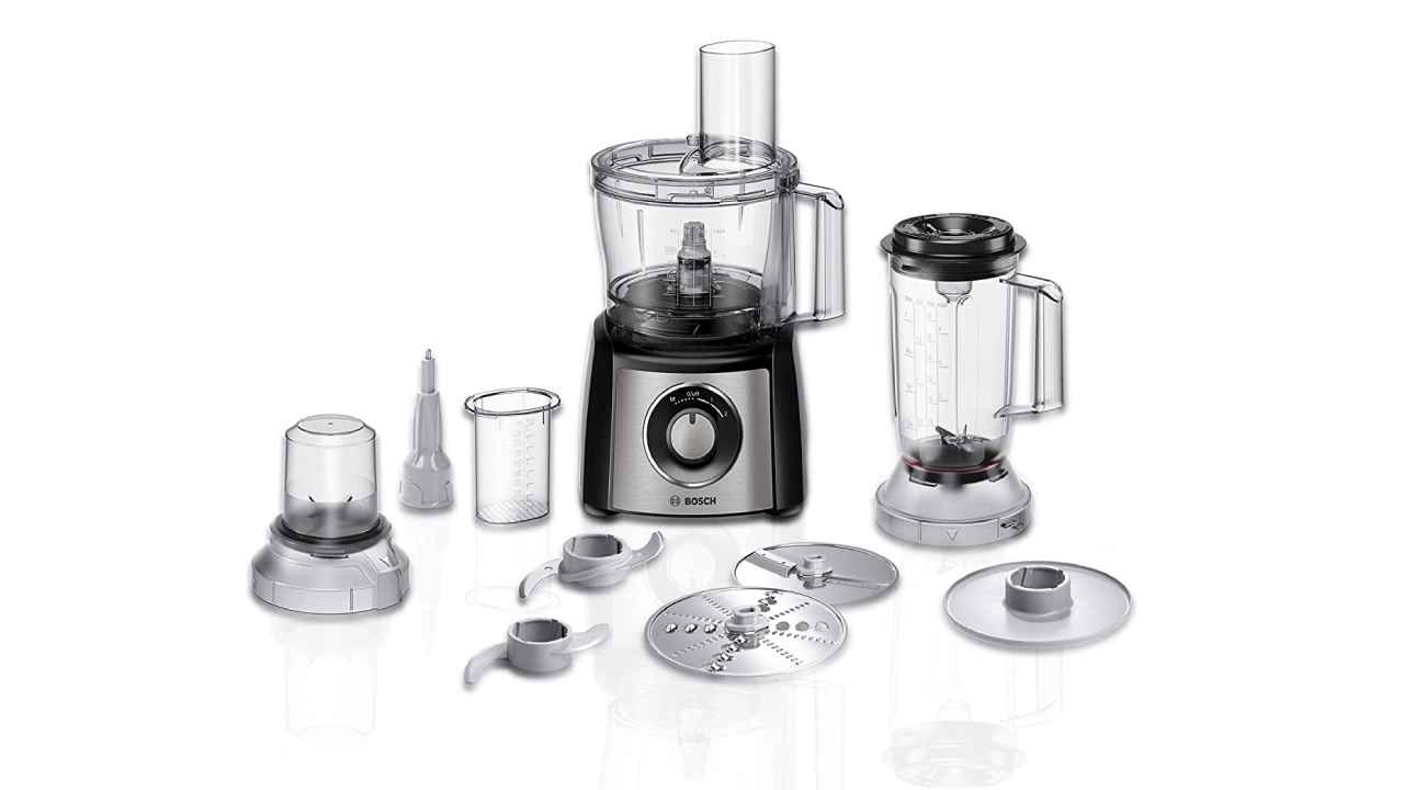 Four food processors suitable for medium-size families