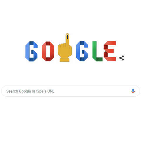 लोकसभा चुनाव के दूसरे चरण के लिए भी Google ने तैयार किया Doodle