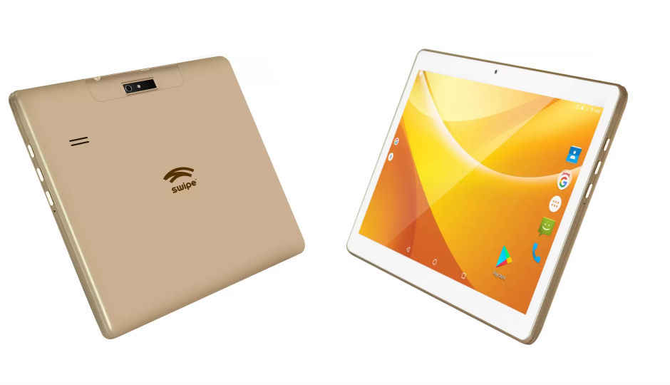 Swipe launches dual-SIM 4G VoLTE enabled 10.1-inch Slate Pro Android tablet at Rs 8,499