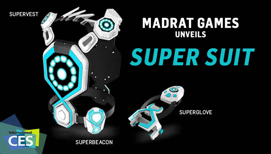 CES 2016: MadRat Games unveils SuperSuit, a Wearable Gaming Platform for Kids