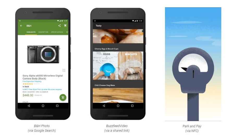 Google begins testing Instant Apps on Play Store