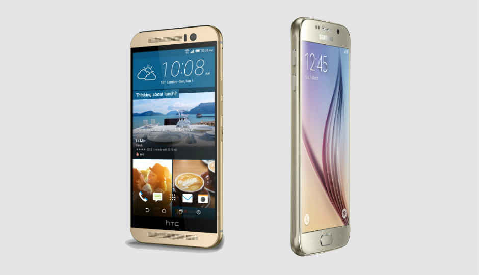 HTC One M9 vs. Samsung Galaxy S6: specs comparison