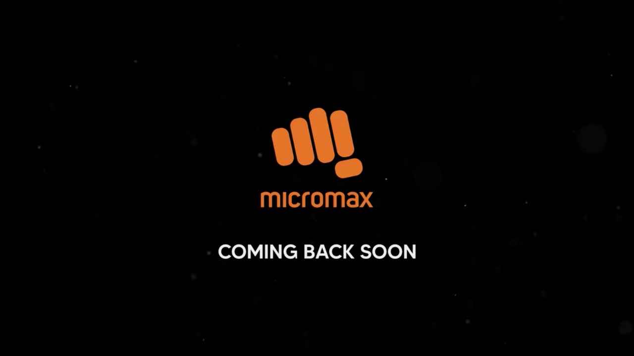 భారతీయ స్మార్ట్ ఫోన్ బ్రాండ్ Micromax రీ ఎంట్రీ