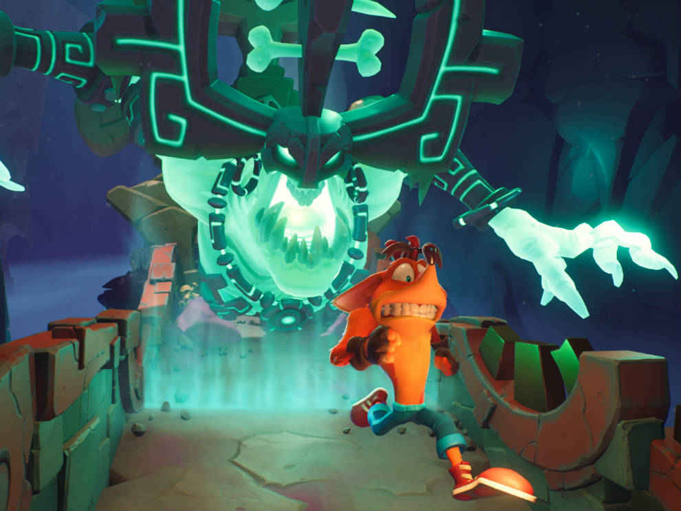 Crash bandicoot 4 looks very much like an animated movie.