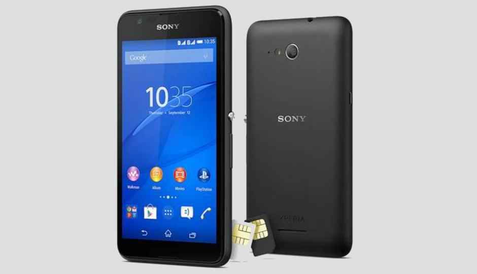 Sony Xperia E4g LTE smartphone launched at Rs. 13290