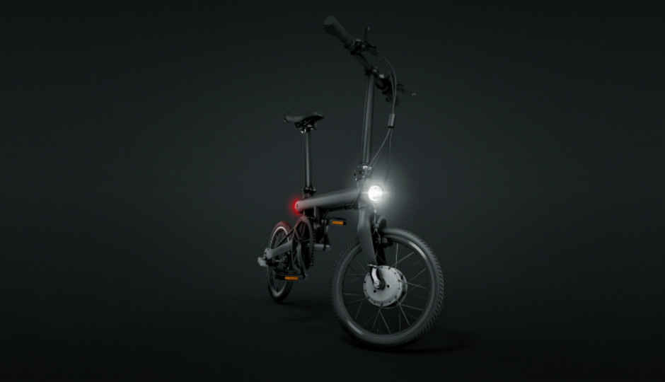 Qicycle is an electric folding bicycle by Xiaomi