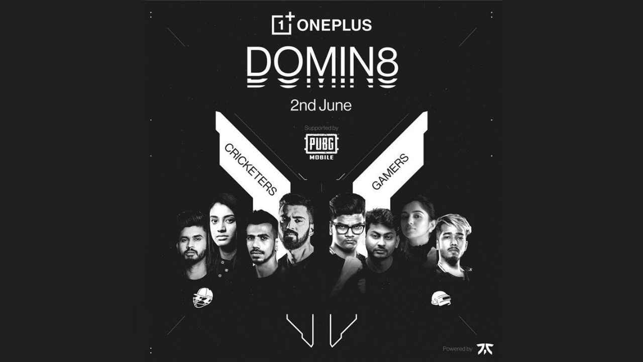 OnePlus announces Domin8 PUBG Mobile tournament, to feature pro-gamers and Indian cricketers
