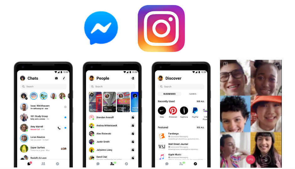 Facebook overhauls Messenger, gives Instagram ability to host 6-people video chats