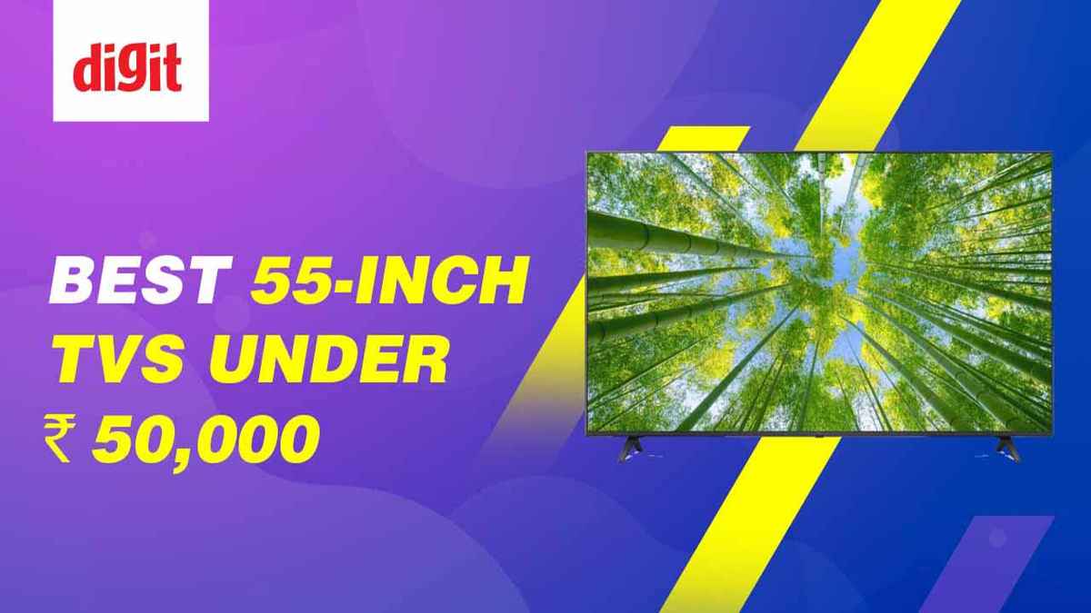 Best 55-inch TVs Under ₹50,000