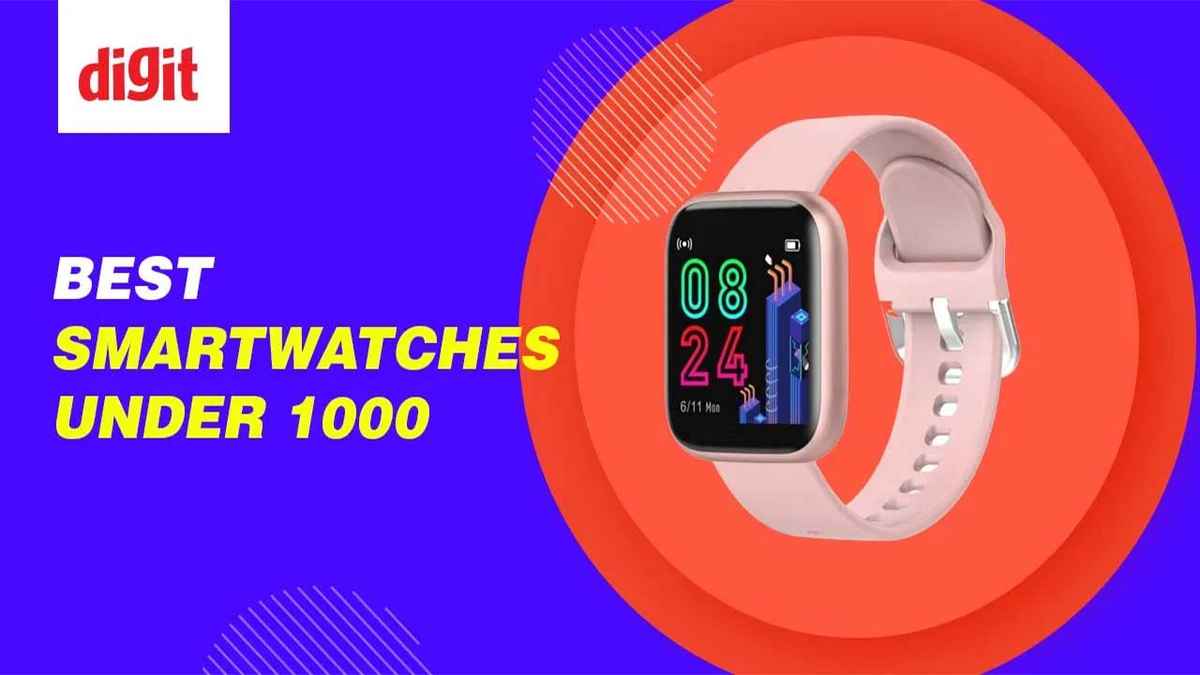 Best Smartwatches Under ₹1,000 in India