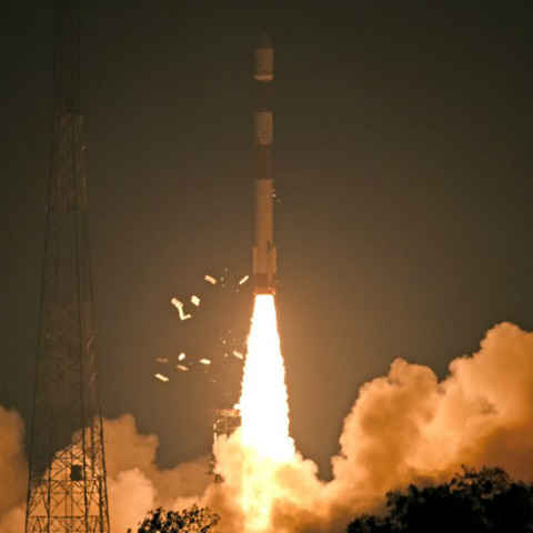 ISRO successfully launches RISAT2B surveillance satellite into Low ...