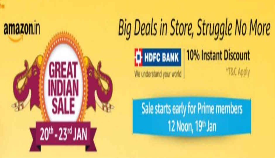 Amazon Great Indian Sale: Smartphone deals revealed so far