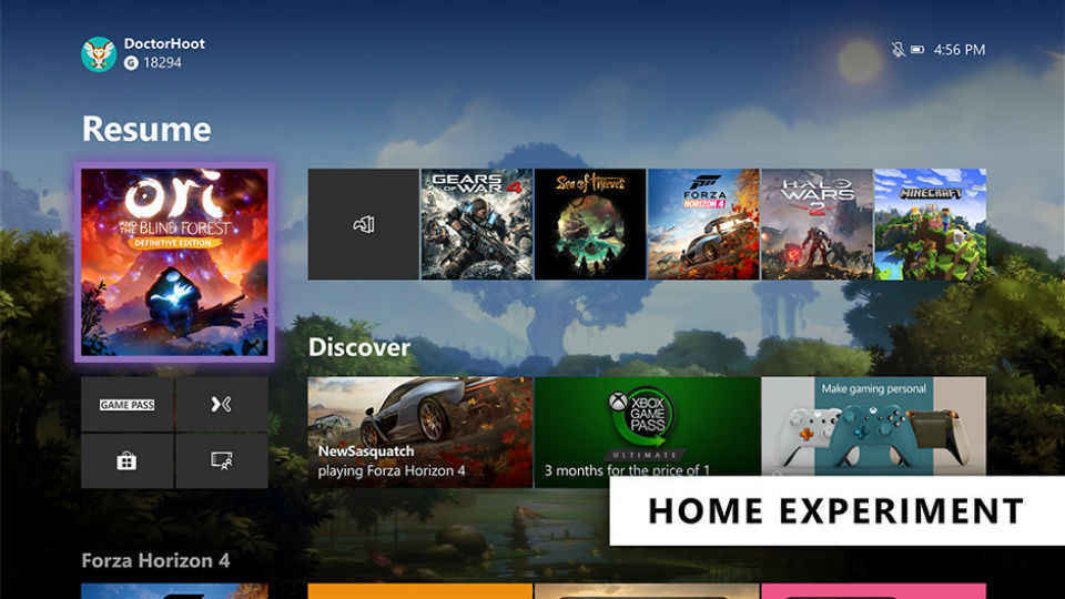 New Xbox One home screen and voice commands rolling out to Xbox Insiders
