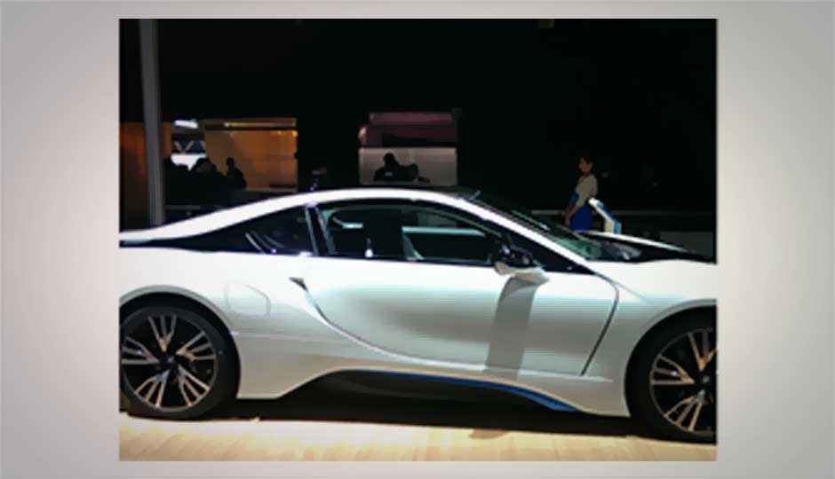 BMW i8 at Auto Expo 2014 BMW i8 at Auto Expo 2014