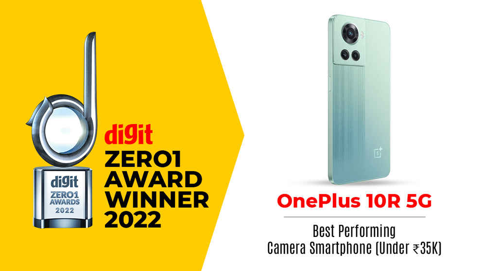 Digit Zero1 Award Winner for Camera Phones under ₹35K: OnePlus 10R