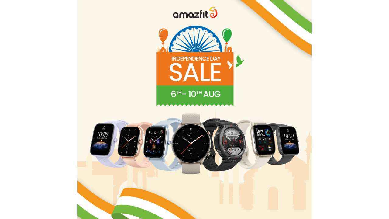 Amazon Great Freedom Festival Sale 2022 Starts On August 6: Amazfit Reveals Its Best Offers