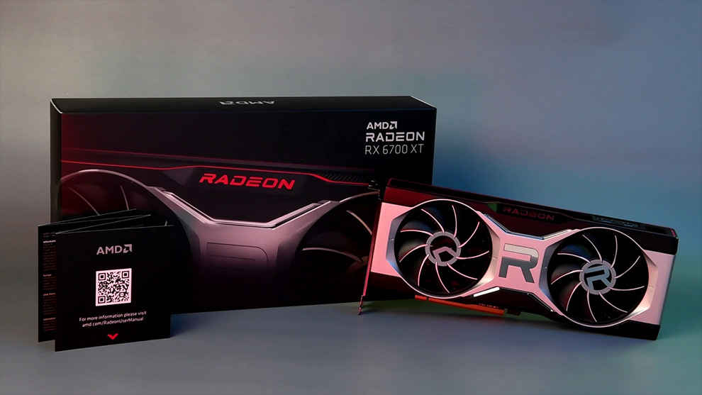 AMD Radeon RX 6700 XT Graphics Card RDNA 2 Packaging