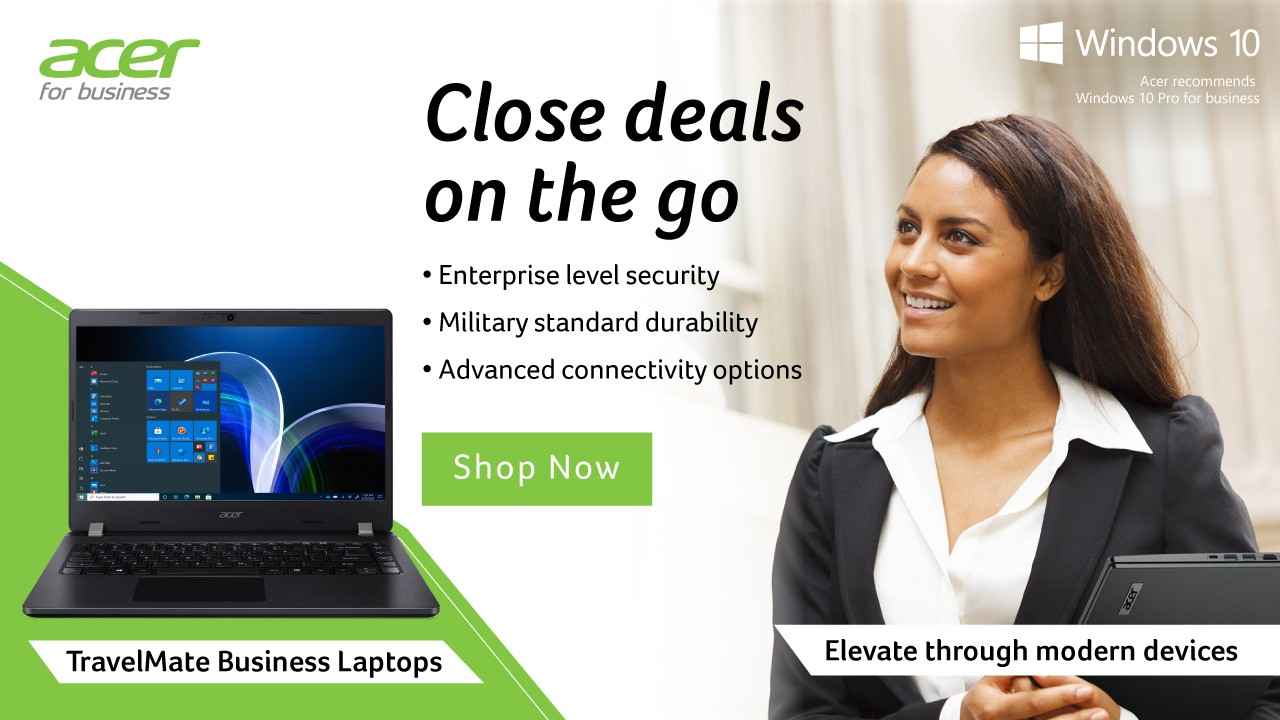 Acer TravelMate Business Laptops: Designed for the modern day enterprise user