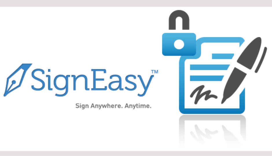 SignEasy lets you sign documents digitally on your phone or tablet