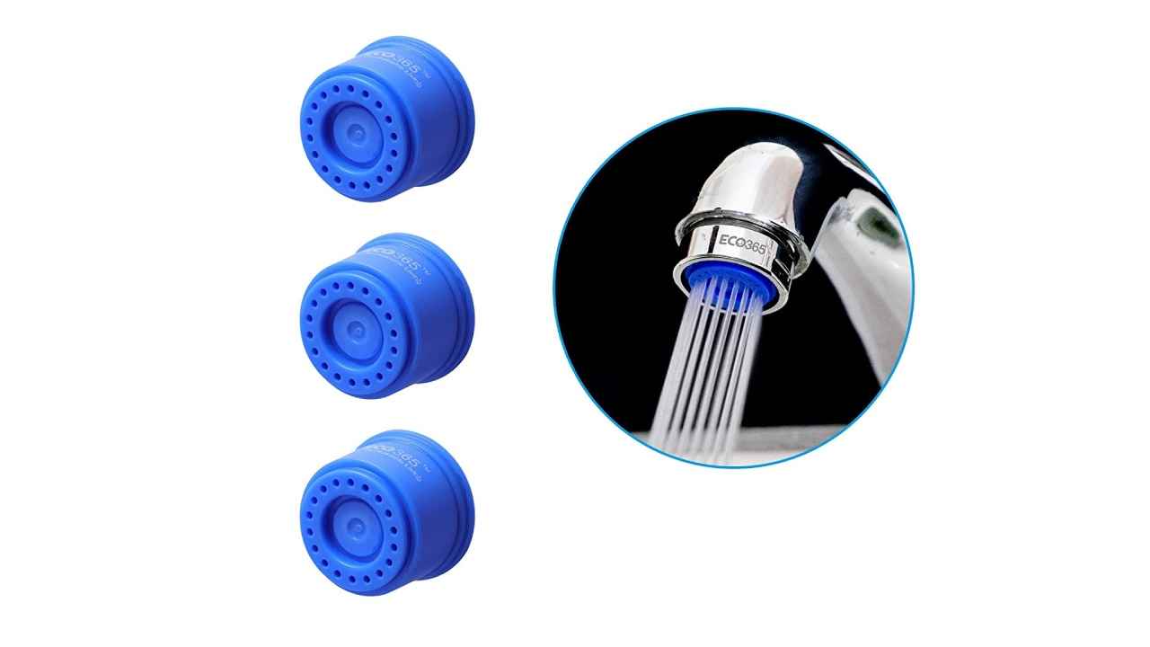 Simple faucet aerators that will help save water in your kitchen