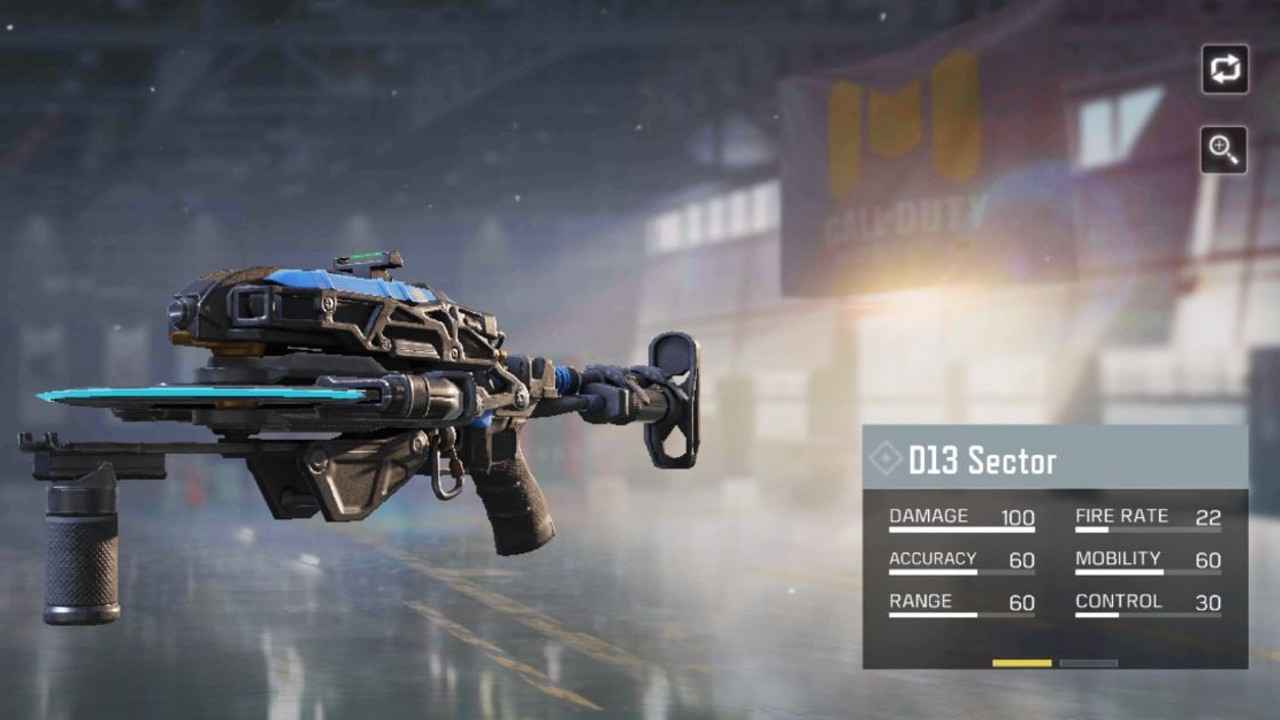 How to unlock the new D13 Sector weapon in Call of Duty: Mobile