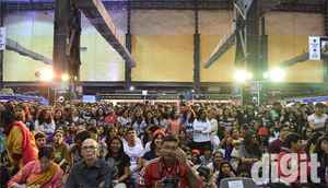 Sherlock creator Mark Gatiss at Mumbai Comic Con 2014