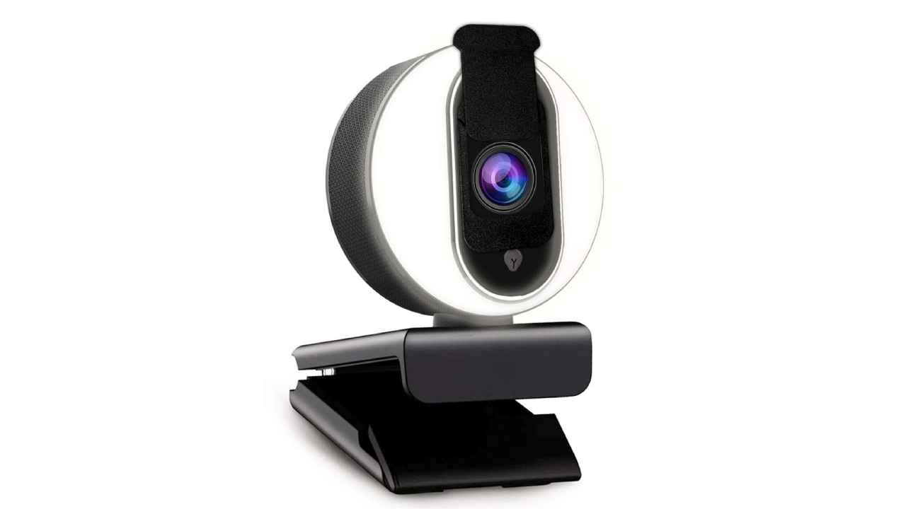 Webcams with ring light for better clarity