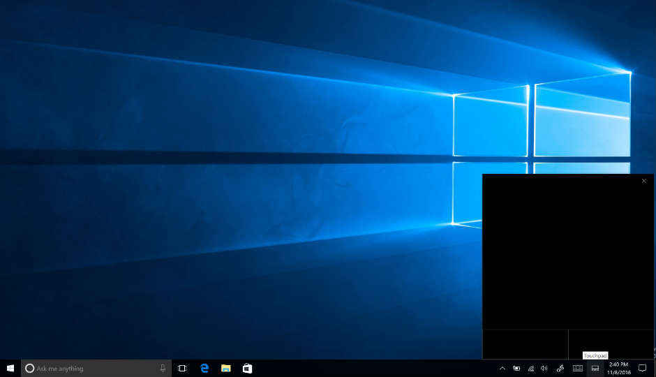 Microsoft Windows 10 getting virtual trackpad with new update