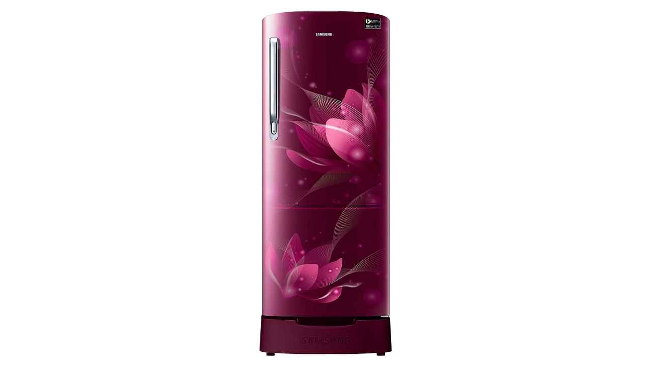 Six compact single door refrigerators with less than 200L capacity