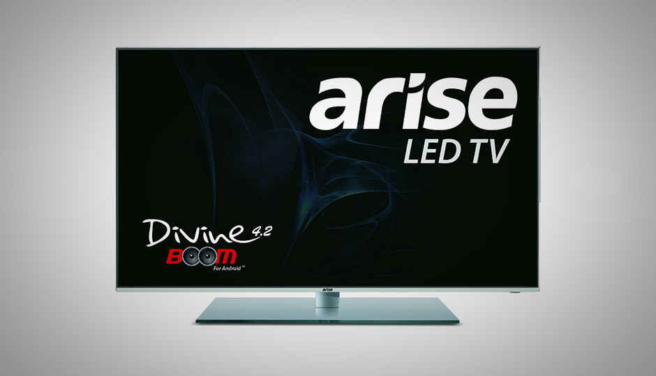 Arise launches Android-based LED TVs, starts at Rs 35,000