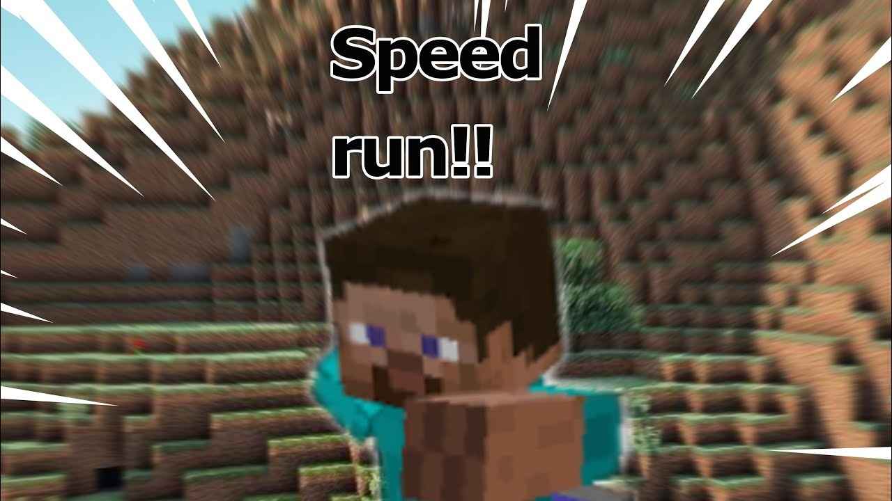 Speedrunning in Minecraft Marketplace