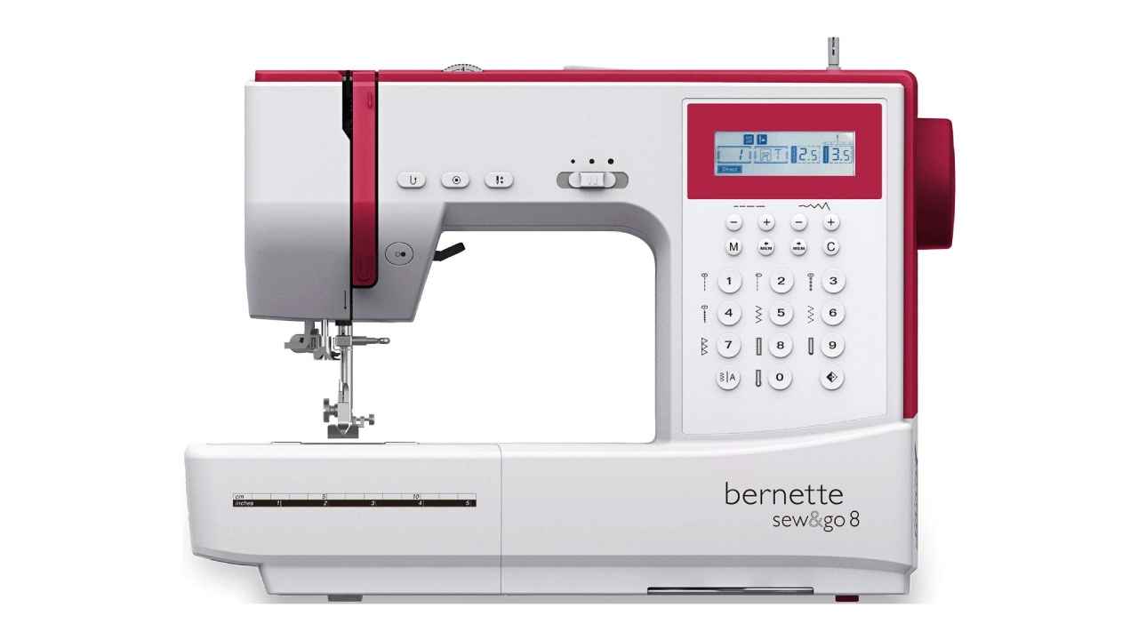 Sewing machines suitable for quilting