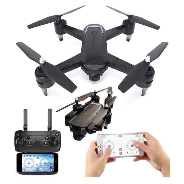 SUPER TOY Gesture Dual Camera Foldable Drone