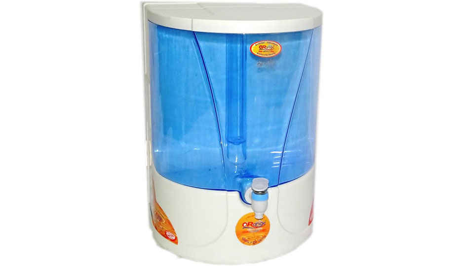 Orange Crystal Dolphin Blue RO System 10 RO Water Purifier (White)