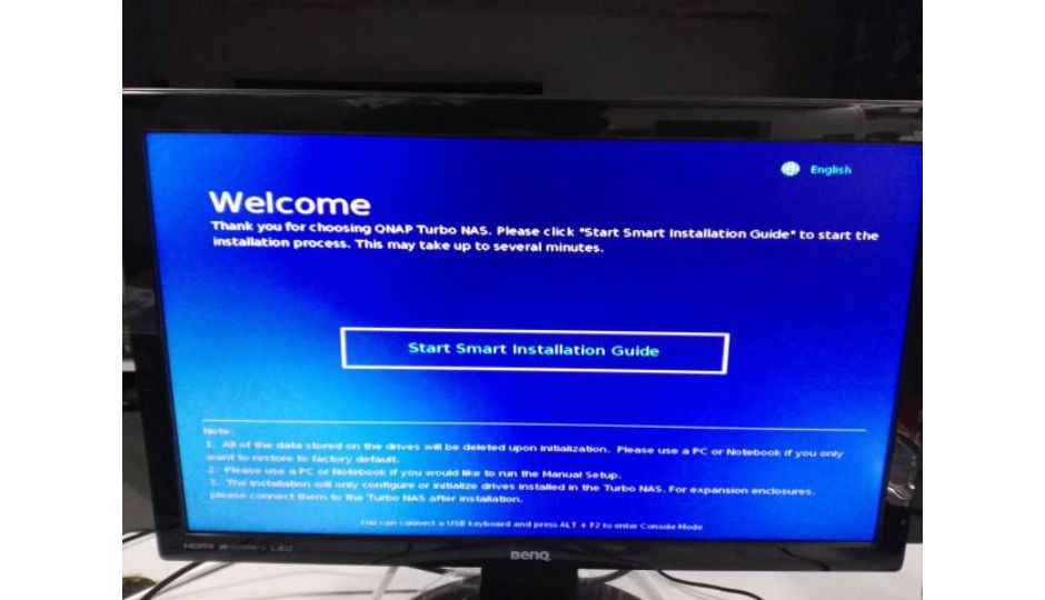 QNAP installation guide and UI features