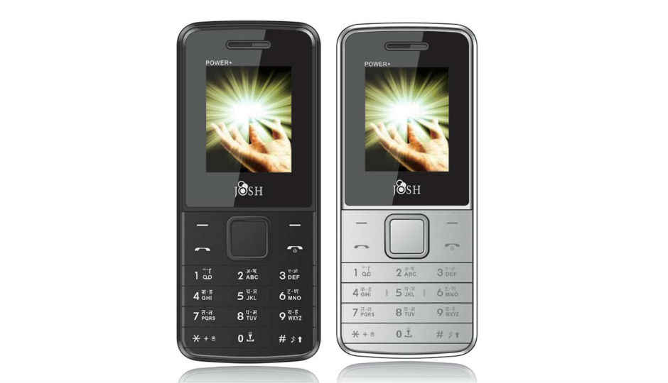 Josh Mobiles launches Power Plus feature phone with 2250mAh battery