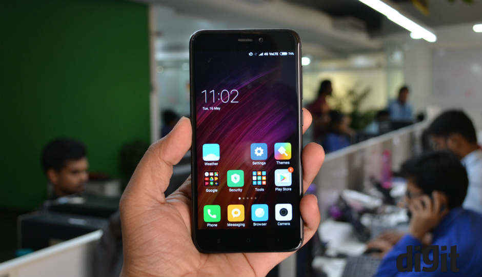 Xiaomi ने  xiaomi Redmi 4 की  2,50,000 यूनिट्स भारत में बेची
