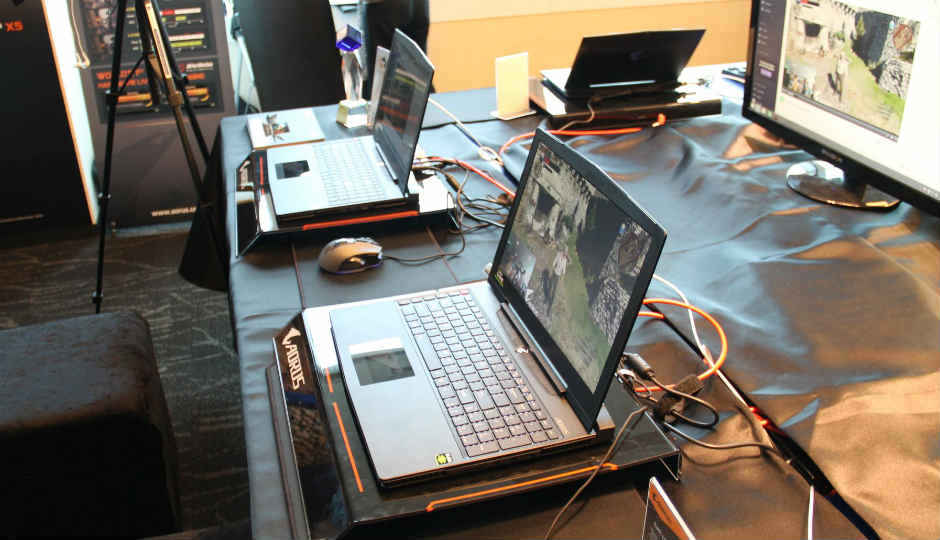 Computex 2015: Gigabyte shows off its new gaming laptops Computex 2015: Gigabyte shows off its new gaming laptops
